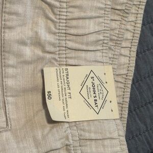 Big and Tall St. John's Bay Beige Straight Fit Shorts size 4XL